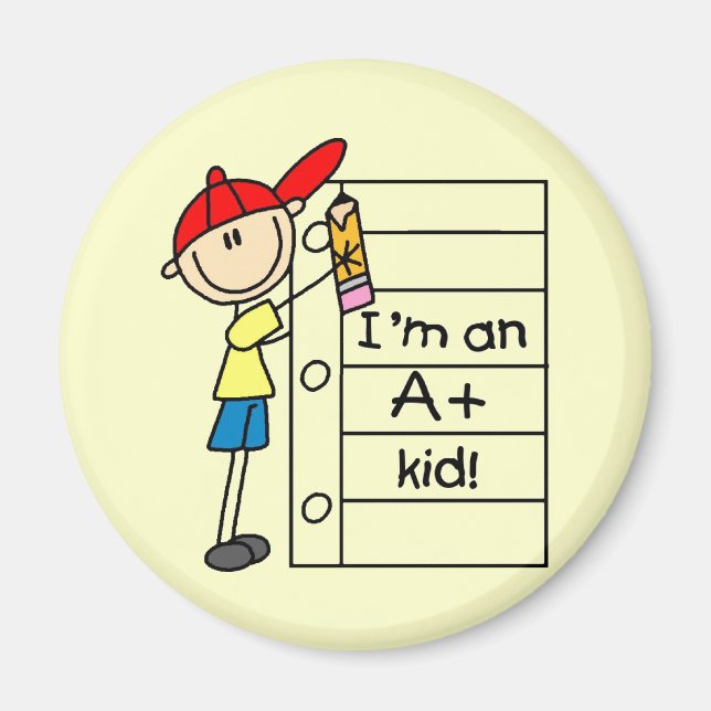 A Plus Kid Magnet (Front)