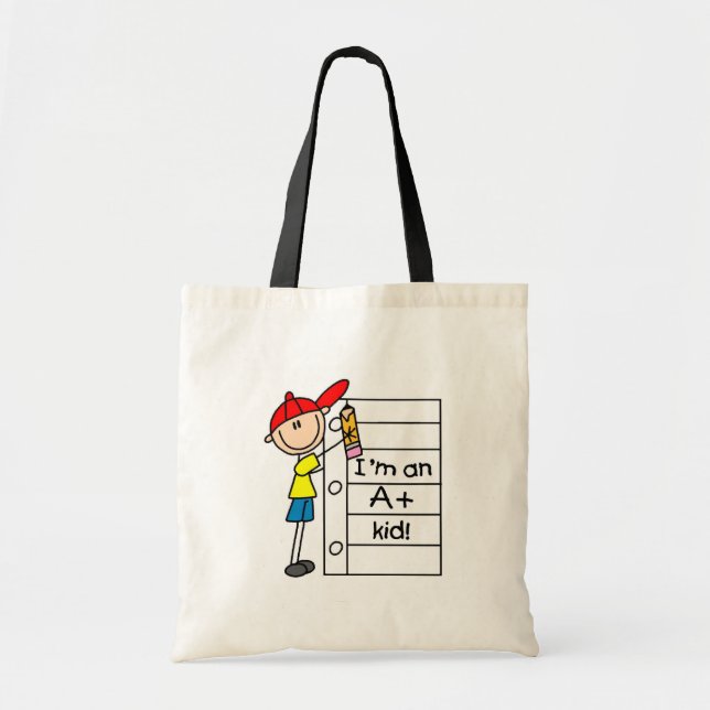 A Plus Kid Tote Bag (Front)
