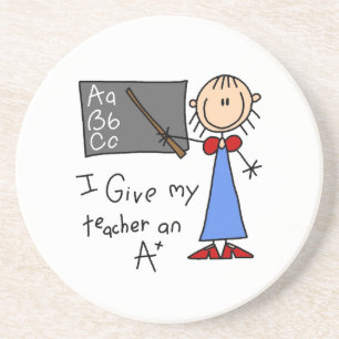 A Plus Teacher Coaster