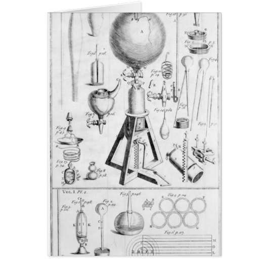 A Pneumatical Engine and it's parts Cards (Front)