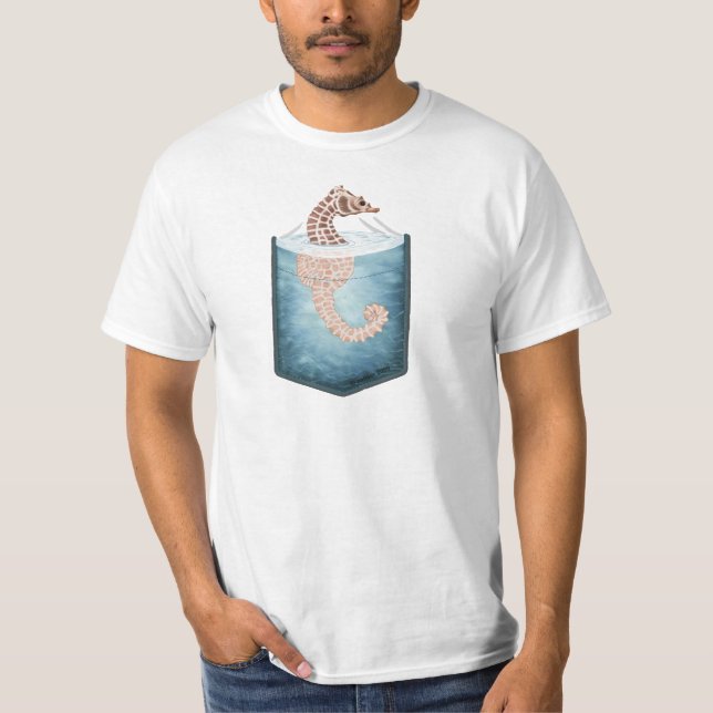 A Pocket Seahorse T-Shirt (Front)