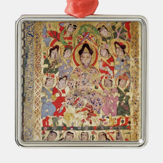 A Poet Singer, Musicians and Singers Metal Ornament (Front)