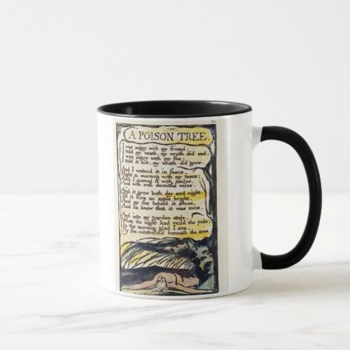 A Poison Tree plate 50 Bentley 49 from Songs Mug