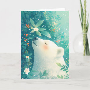 A Polar Bear Magical Retreat Card