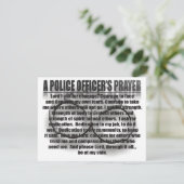 A POLICE OFFICER'S PRAYER (Standing Front)