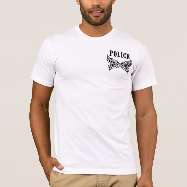 A Police Tattoo T-Shirt (Front)