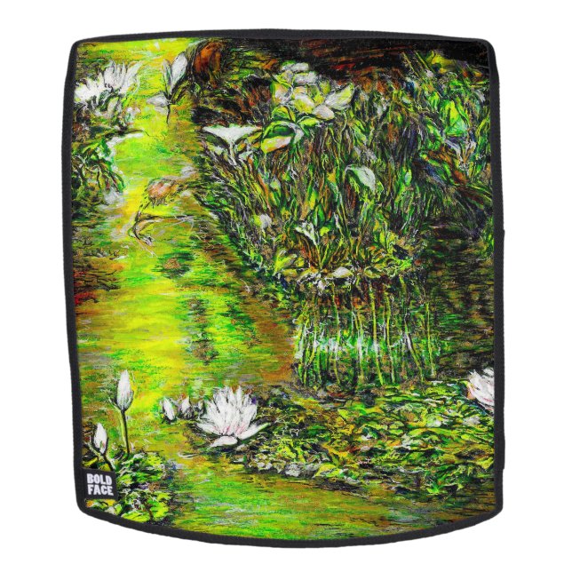 A Pond with Unpure Thoughts Backpack (Removable Face)