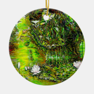 A Pond with Unpure Thoughts Ceramic Ornament