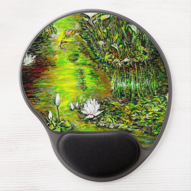 A Pond with Unpure Thoughts Gel Mouse Pad (Front)