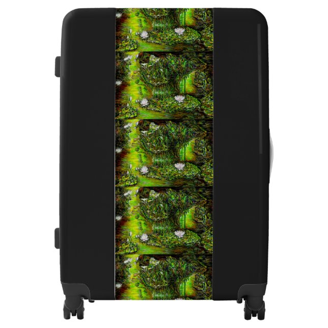 A Pond with Unpure Thoughts Luggage (Front)