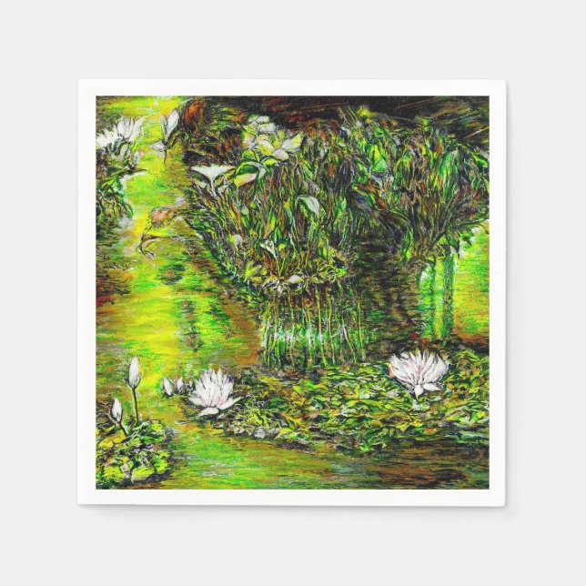 A Pond with Unpure Thoughts Napkins (Front)