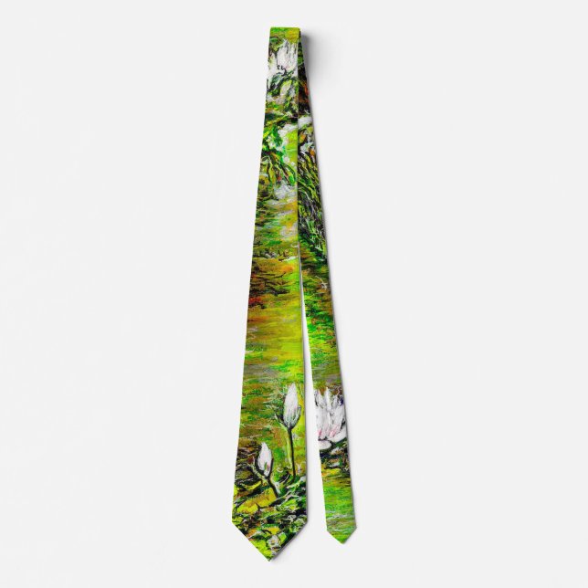 A Pond with Unpure Thoughts Neck Tie (Front)