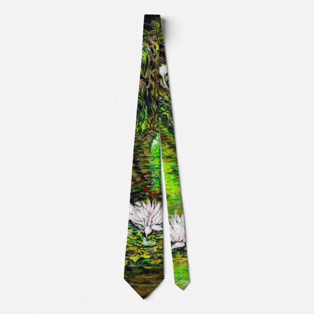 A Pond with Unpure Thoughts Neck Tie (Front)