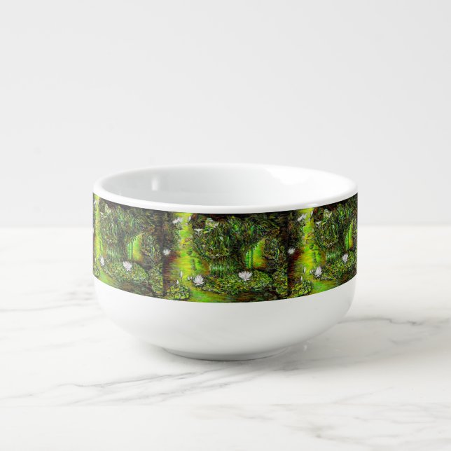 A Pond with Unpure Thoughts Soup Mug (Front)
