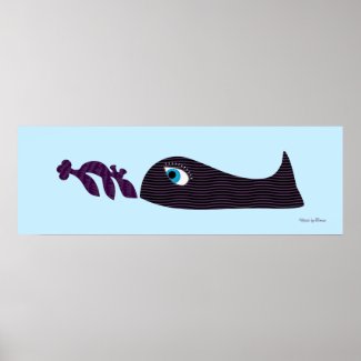 A Poodle and a Whale, Poster