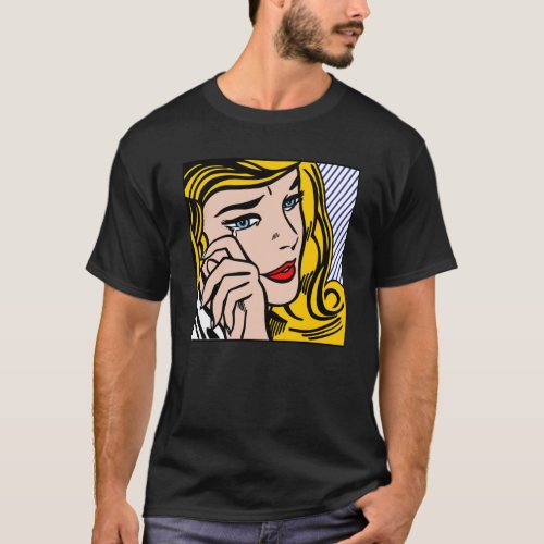 A pop art vectorised and reworked of Roy Lichtenst T_Shirt