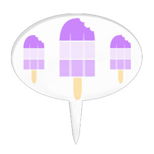 A Pop of Cool Cake Topper