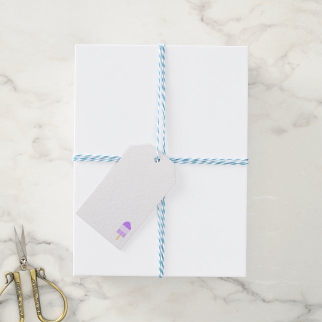 A Pop of Cool Gift Tags (With Twine)