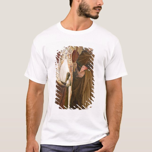 A Pope  and St. Matthias, c.1428-29 T-Shirt (Front)
