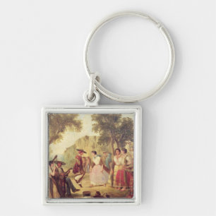 A Popular Dance Keychain