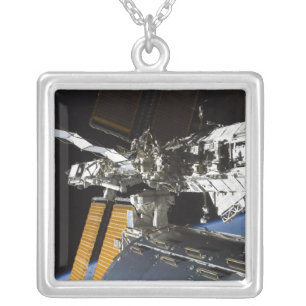 A portion of the Columbus laboratory Silver Plated Necklace