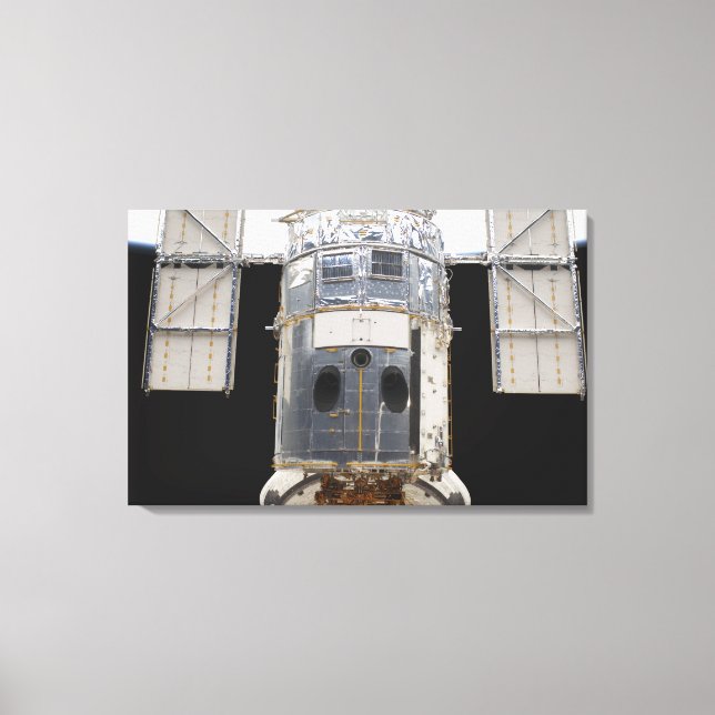 A portion of the Hubble Space Telescope Canvas Print (Front)