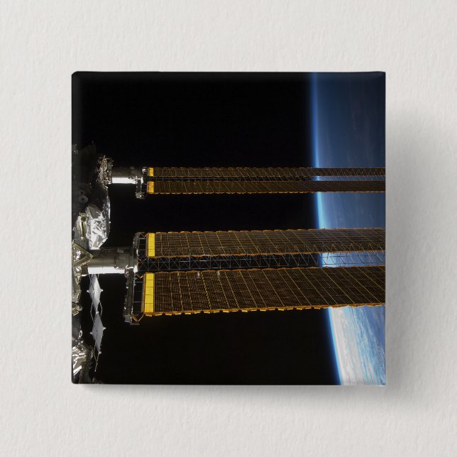 A portion of the International Space Station 2 Button (Front)
