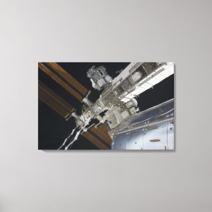 A portion of the International Space Station 3 Canvas Print