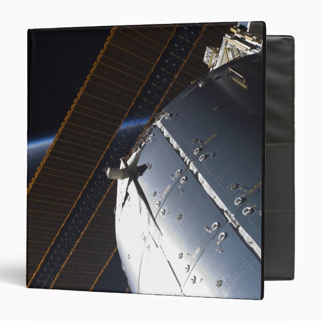 A portion of the International Space Station 3 Ring Binder (Front/Inside)