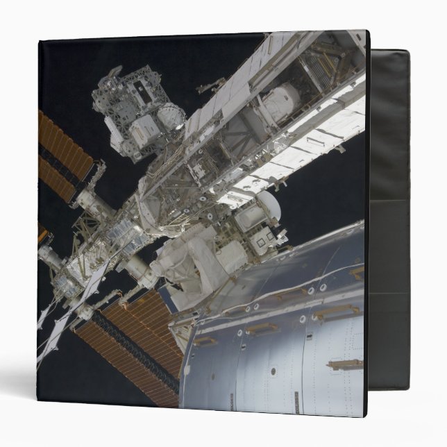 A portion of the International Space Station 3 Ring Binder (Front/Inside)