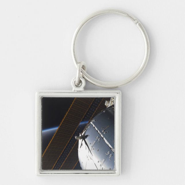A portion of the International Space Station Keychain (Front)