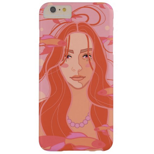  a portrait of a girl barely there iPhone 6 plus case