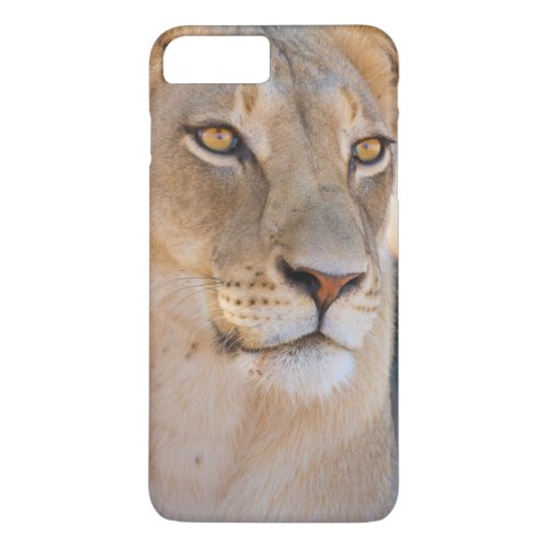 A portrait of a Lioness looking into the distance iPhone 8 Plus7 Plus Case