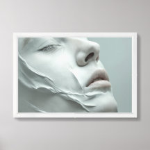 A Portrait of Graceful Serenity in White #1