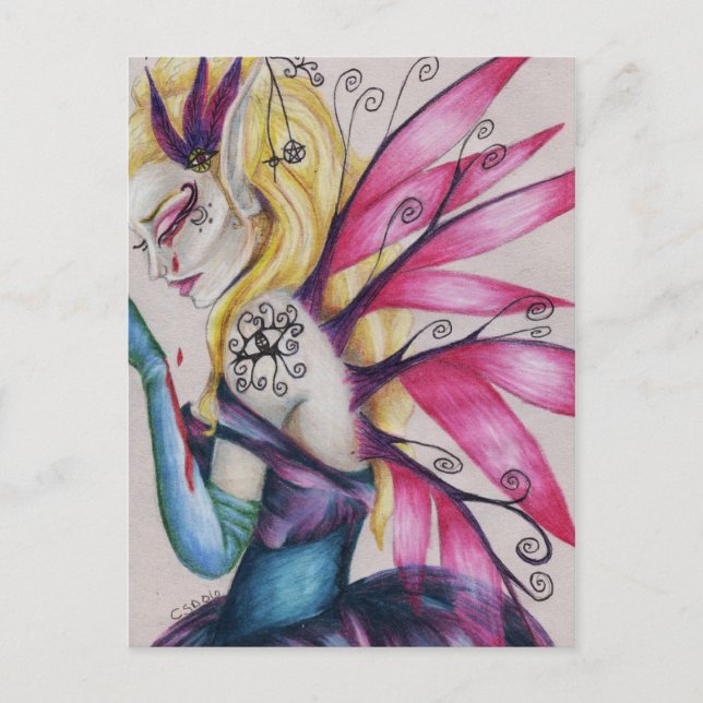 A Portrait of Sweet Sadness Postcard (Front)