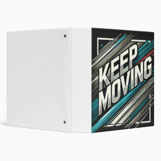 A positive message binder to keep going