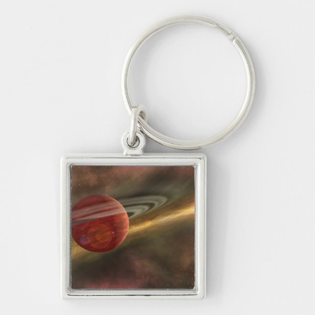 A possible newfound planet keychain (Front)