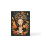 A Postcard for Autumn and Coffee Enthusiasts
