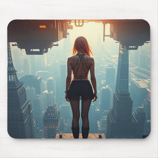 A Postcard from the Future Mouse Pad (Front)