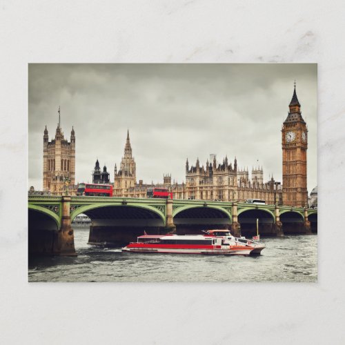 A postcard of London