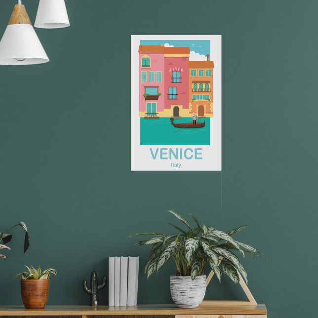 A poster VENICE (Living Room 1)
