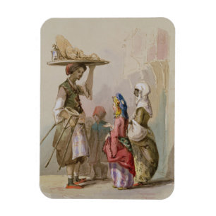 A pot seller, c.1855 magnet