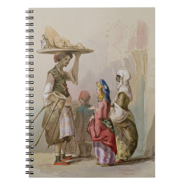 A pot seller, c.1855 notebook (Front)