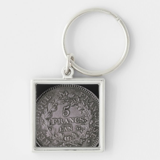 A pound of twenty sols keychain (Front)