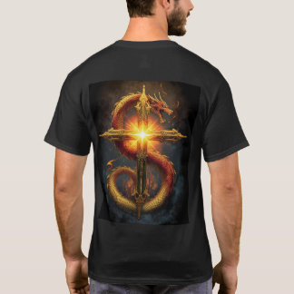 A powerful and detailed design of a dragon coiled  T-Shirt
