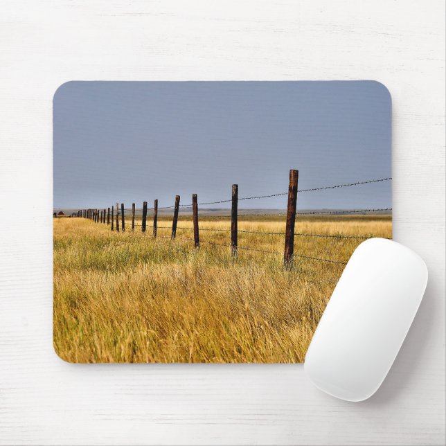A Prairie Mile Mouse Pad (With Mouse)