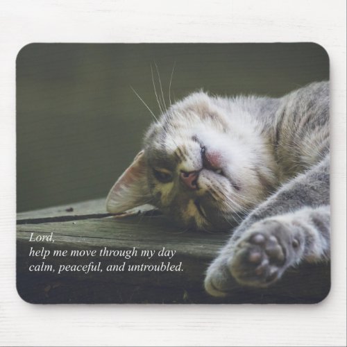 A Prayer For Serenity Murphy Mouse Pad
