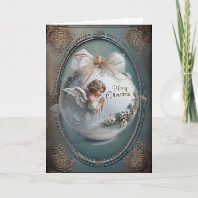 A Prayer in Winter’s Light Holiday Card (Front)