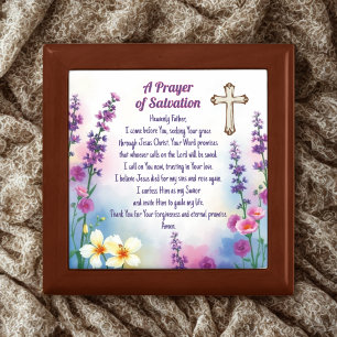 "A Prayer of Salvation" Faith and Grace Gift Box