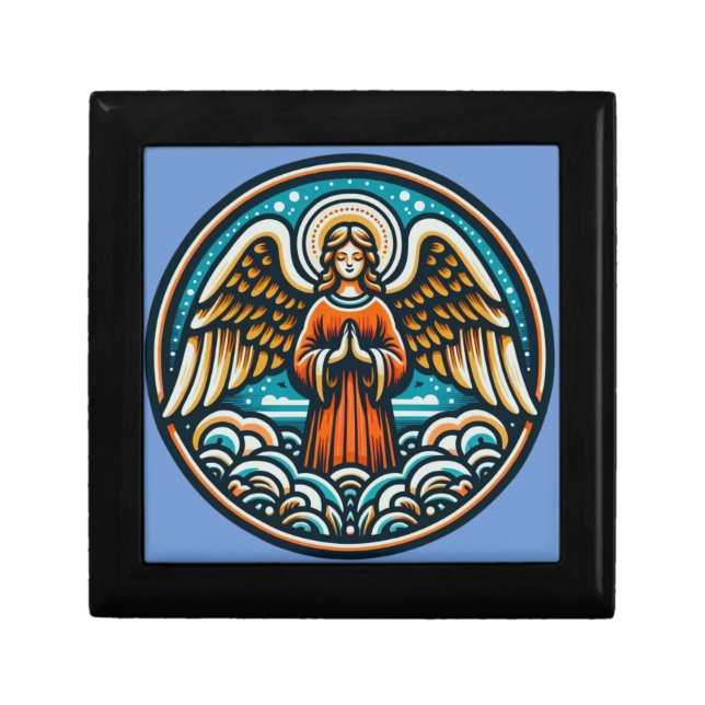 A Praying Guardian Angel Gift Box (Front)